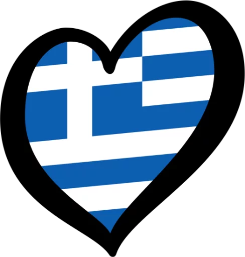 🇬🇷 Стикер «Eurovision Flags» для Telegram
