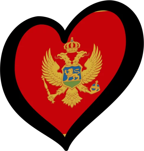 🇲🇪 Стикер «Eurovision Flags» для Telegram
