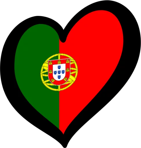 🇵🇹 Стикер «Eurovision Flags» для Telegram