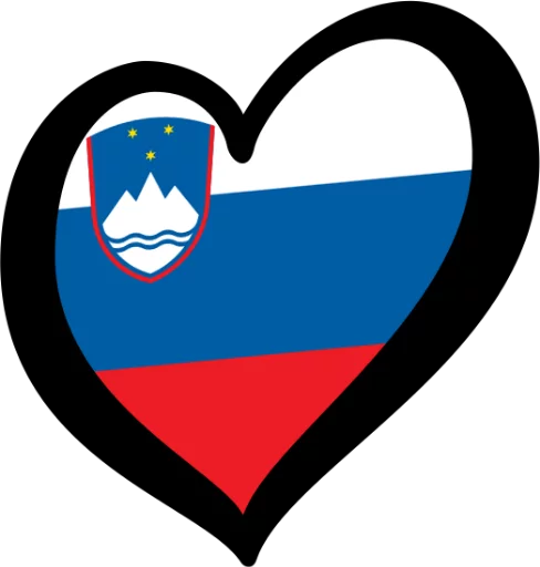 🇸🇮 Стикер «Eurovision Flags» для Telegram