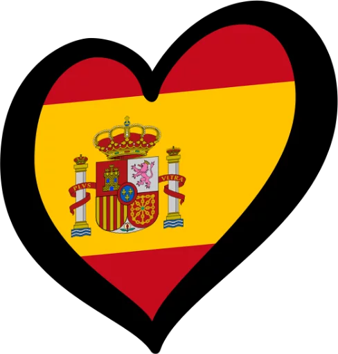 🇪🇸 Стикер «Eurovision Flags» для Telegram