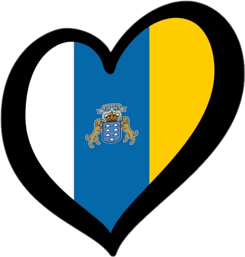 🇪🇸 Стикер «Eurovision Flags» для Telegram