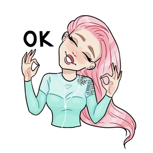 👌 Стикер «EvaLevinskaya» для Telegram