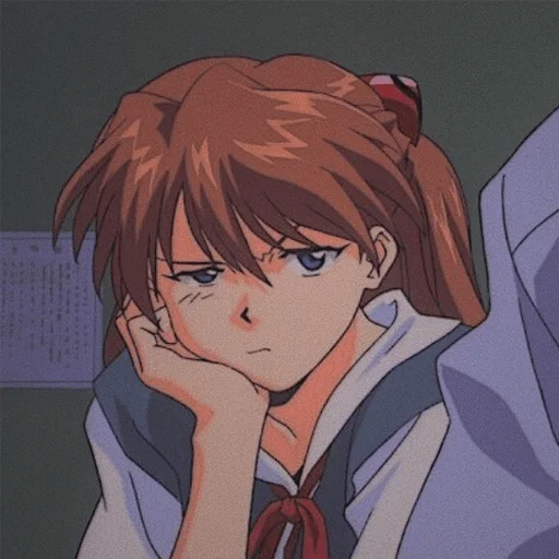 😒 Стикер «evangelion mood ~» для Telegram