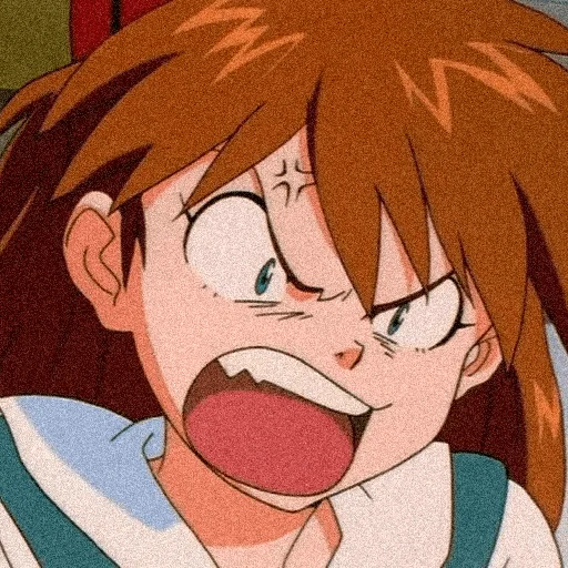 🤬 Стикер «evangelion mood ~» для Telegram