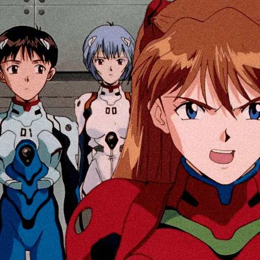 🥚 Стикер «evangelion mood ~» для Telegram