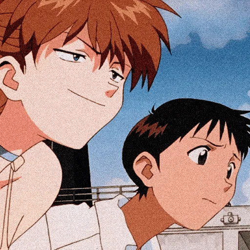😑 Стикер «evangelion mood ~» для Telegram