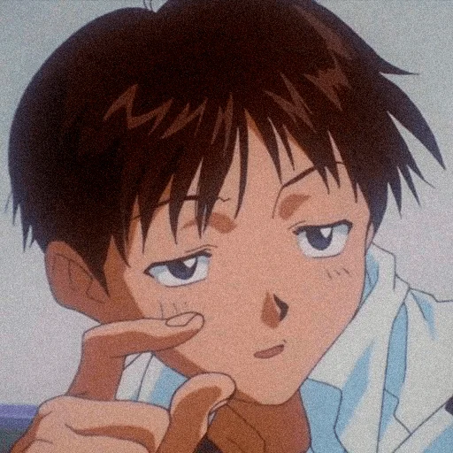 😇 Стикер «evangelion mood ~» для Telegram