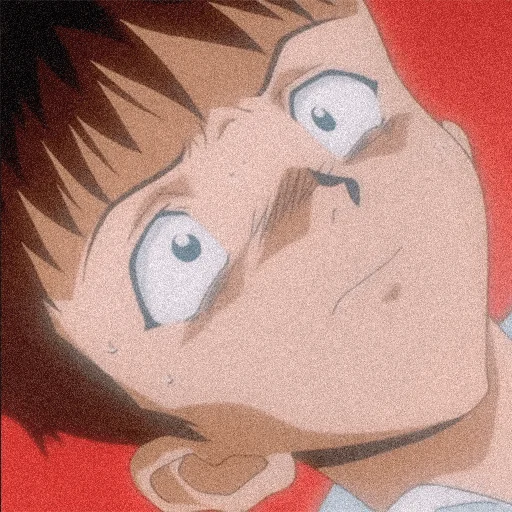 😳 Стикер «evangelion mood ~» для Telegram