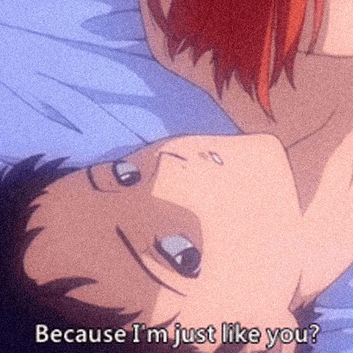 ❤️ Стикер «evangelion mood ~» для Telegram