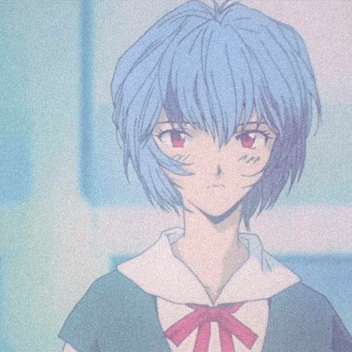 😐 Стикер «evangelion mood ~» для Telegram