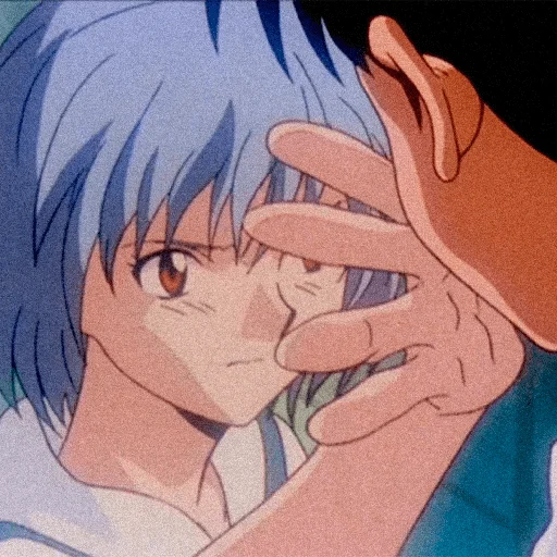 👋 Стикер «evangelion mood ~» для Telegram