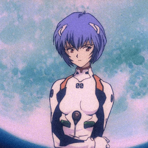 😒 Стикер «evangelion mood ~» для Telegram