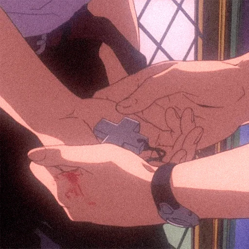 ✝ Стикер «evangelion mood ~» для Telegram