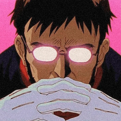 🤥 Стикер «evangelion mood ~» для Telegram