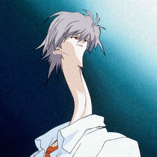 ☝️ Стикер «evangelion mood ~» для Telegram