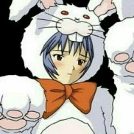 🐰 Стикер «евангелион» для Telegram