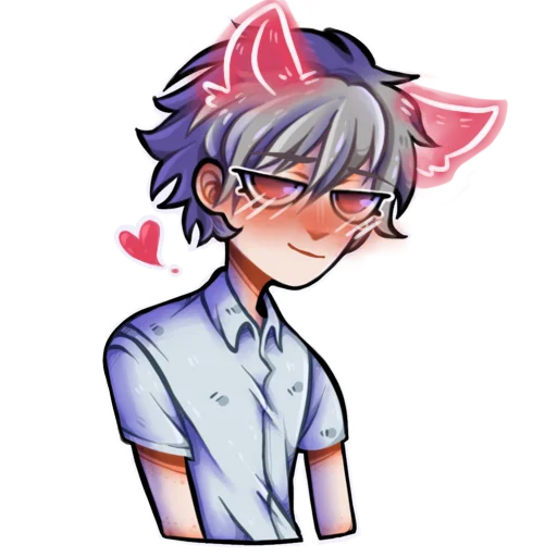 🐱 Стикер «Evangelion []» для Telegram