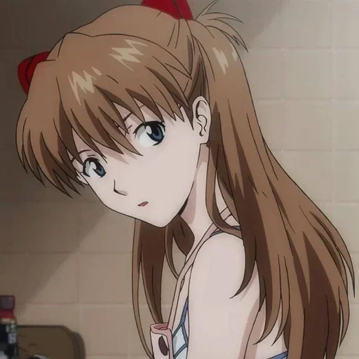 👩 Стикер «Evangelion Евангелион» для Telegram