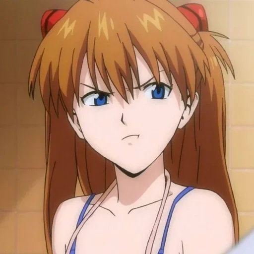 👩 Стикер «Evangelion Евангелион» для Telegram