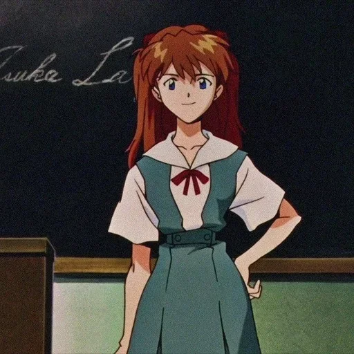👩 Стикер «Evangelion Евангелион» для Telegram