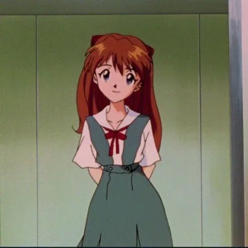 👩 Стикер «Evangelion Евангелион» для Telegram
