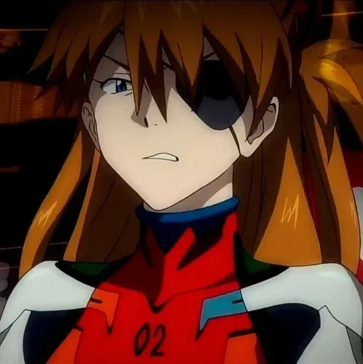 👩 Стикер «Evangelion Евангелион» для Telegram