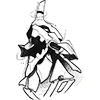 Стикер 23 Evangelion