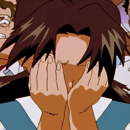 🤦‍♀️ Стикер «Evangelion» для Telegram