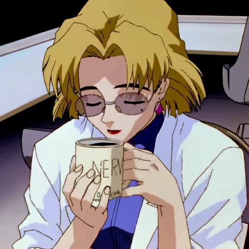 ☕ Стикер «Evangelion» для Telegram