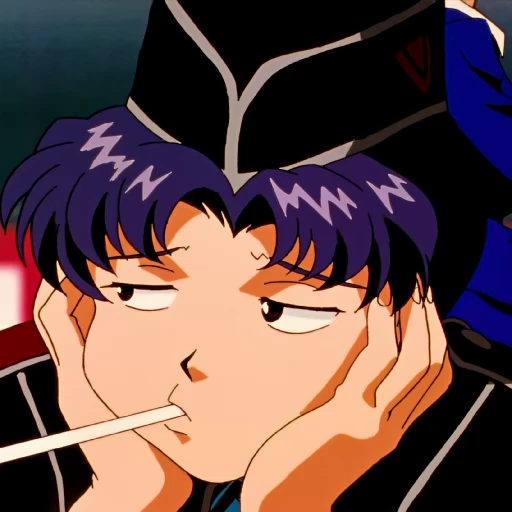 😒 Стикер «Evangelion» для Telegram