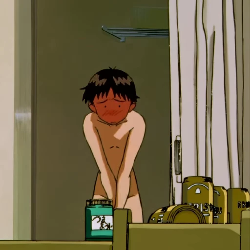 😳 Стикер «Evangelion» для Telegram