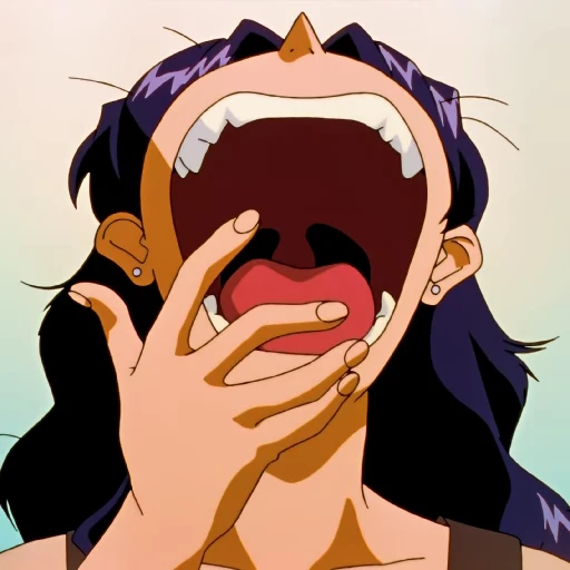 😪 Стикер «Evangelion» для Telegram
