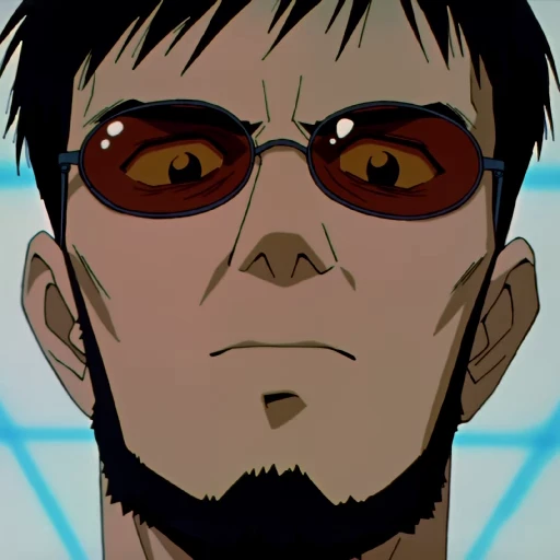 😒 Стикер «Evangelion» для Telegram