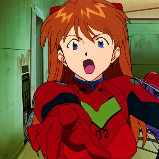 😤 Стикер «Evangelion» для Telegram