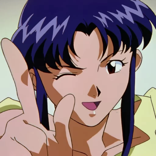 ☝ Стикер «Evangelion» для Telegram