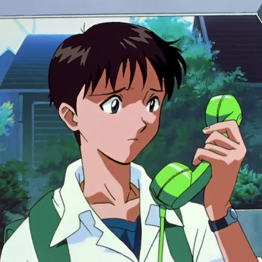 😟 Стикер «Evangelion» для Telegram