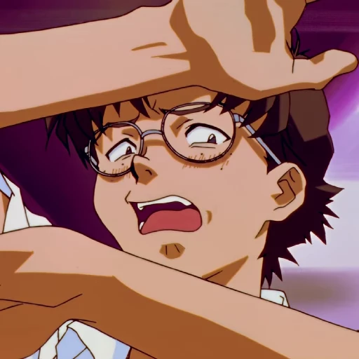 😫 Стикер «Evangelion» для Telegram