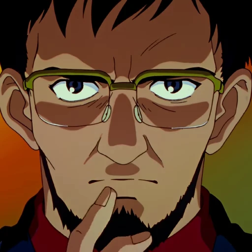 😎 Стикер «Evangelion» для Telegram