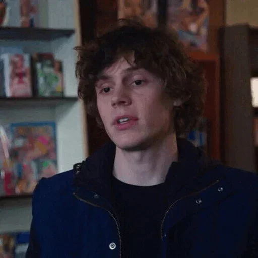 😐 Стикер «Evan Peters» для Telegram
