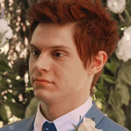 😐 Стикер «Evan Peters» для Telegram