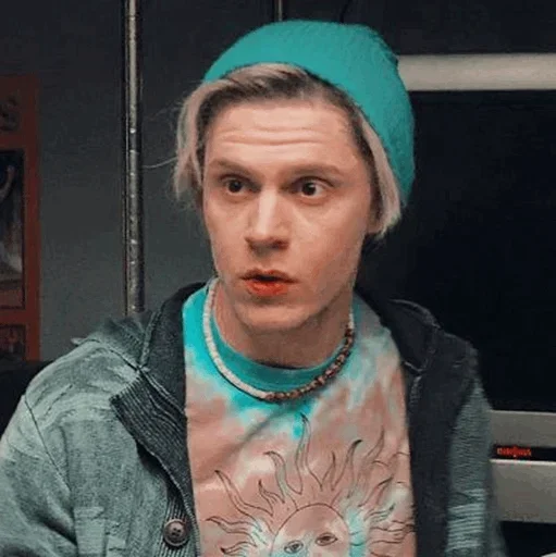 😐 Стикер «Evan Peters» для Telegram