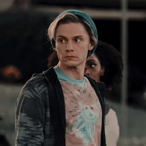 😐 Стикер «Evan Peters» для Telegram