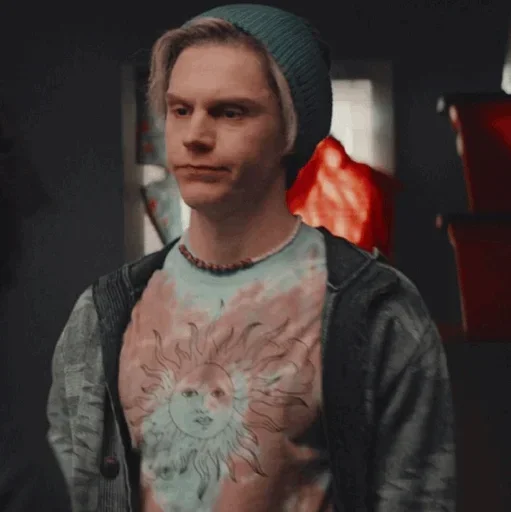 😐 Стикер «Evan Peters» для Telegram