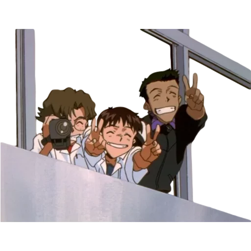 ✌ Стикер «Evangelion Memes Compilation» для Telegram