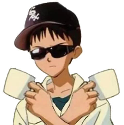 ☕ Стикер «Evangelion Memes Compilation» для Telegram