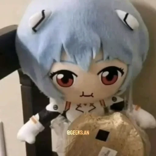 Стикерпак Rei plush для Telegram