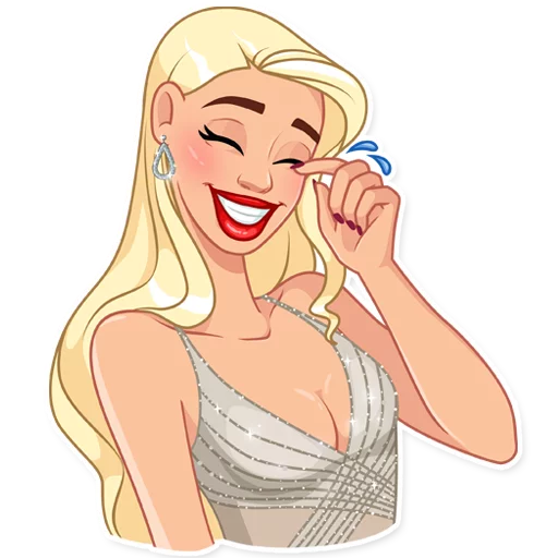 Стикерпак Eva Rich для Telegram