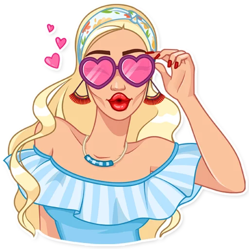 😍 Стикер «Eva Rich» для Telegram