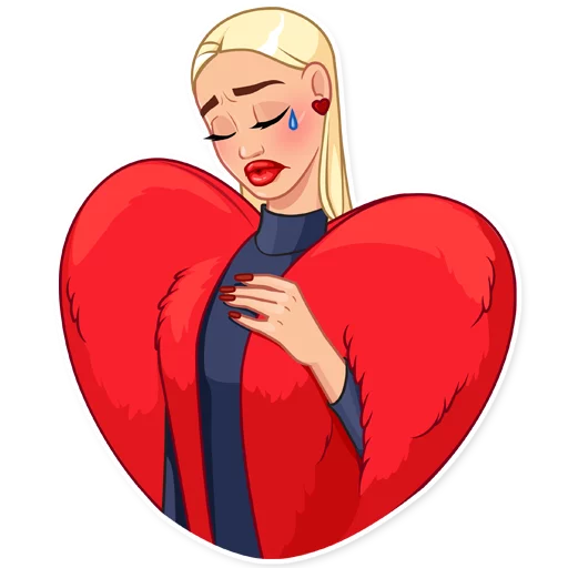💔 Стикер «Eva Rich» для Telegram